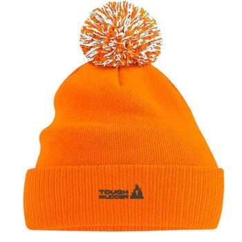 Tough Mudder Pom Beanie - Orange Thumbnail
